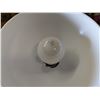 Image 6 : Vintage Silver Unique Designed Lamp w/ Unique Marble Like Base (Works) 63" H