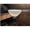 Image 7 : Vintage Silver Unique Designed Lamp w/ Unique Marble Like Base (Works) 63" H