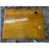Image 5 : old Childs Wood Desk W/ Wooden Bench (19x25x26") and (30x11x18")