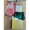 Image 2 : (2) Bags full of Misc. Tupperware and Tins and etc. As Shown