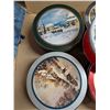 Image 10 : (2) Bags full of Misc. Tupperware and Tins and etc. As Shown