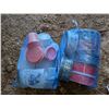 Image 1 : (2) Bags full of Misc. Tupperware and Tins and etc. As Shown