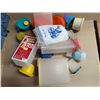 Image 2 : (2) Bags full of Misc. Tupperware and Tins and etc. As Shown