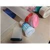 Image 3 : (2) Bags full of Misc. Tupperware and Tins and etc. As Shown
