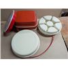 Image 2 : (2) Bags full of Misc. Tupperware and Tins and etc. As Shown