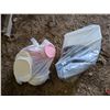Image 1 : (2) Bags full of Misc. Tupperware and Tins and etc. As Shown