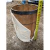 Image 2 : Wooden Vintage Barrel 18"H