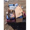 Image 1 : Pallet of Misc. Items (glassware, Tupperware, Coffee Pot, and etc.)