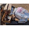 Image 3 : Pallet of Misc. Items (Bread Bowls, Camping related Items, Tupperware, and etc.)