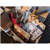 Image 4 : Pallet of Misc. Items (Bread Bowls, Camping related Items, Tupperware, and etc.)