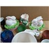 Image 3 : Lot of Egg Dishes, Egg Themed Items, and etc.