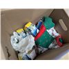 Image 6 : Boxes of Misc. Items (2023 Mcdonald Collectablies, Glass, Decor, and etc.)