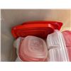Image 6 : Rubber Maid Tub w/ brand New Tubberware As Shown