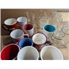 Image 3 : Box full of Glasses, Mason Jars, Mugs, and etc. (Not All Shown)