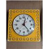 Image 3 : Framed Needle Point, Working Wall Clock, and Mirror