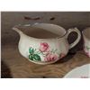 Image 6 : Vintage Good Condition Rose Bouquet 22kt Gold Border Set