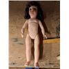 Image 2 : Vintage Ceramic Doll w/ (2) Vintage Doll Clothes Hangers
