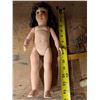 Image 3 : Vintage Ceramic Doll w/ (2) Vintage Doll Clothes Hangers