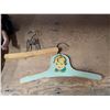 Image 4 : Vintage Ceramic Doll w/ (2) Vintage Doll Clothes Hangers