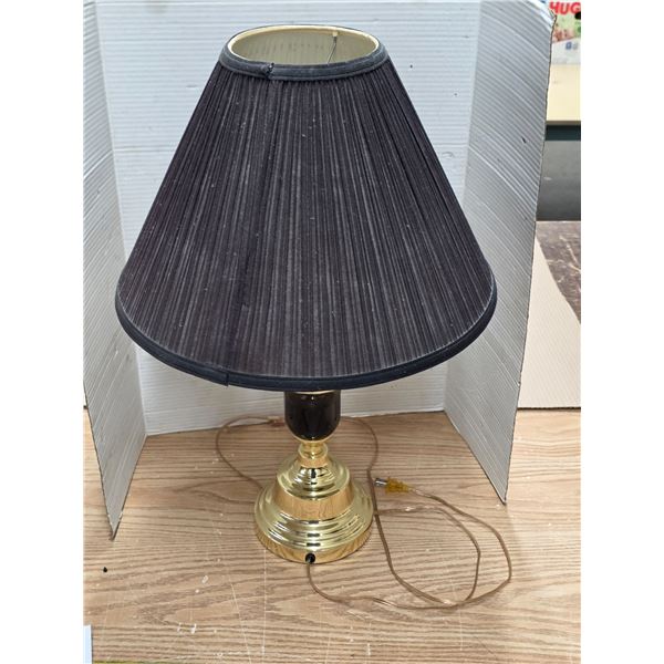Lamp with shade- works- 27"H
