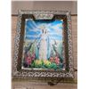 Image 1 : Light up picture of mary- works-18' by 25"