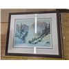 Image 1 : Ducks unlimited spirit of the hills print picture- 976/2006- 32" by 28"