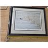 Image 1 : Ducks unlimited arctic wind print picture- 344/750- 30" by 24"