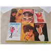 Image 1 : 6 vintage playboy magazines