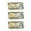 Image 1 : (5) 1973 Canada One Dollar. (Uncirculated)