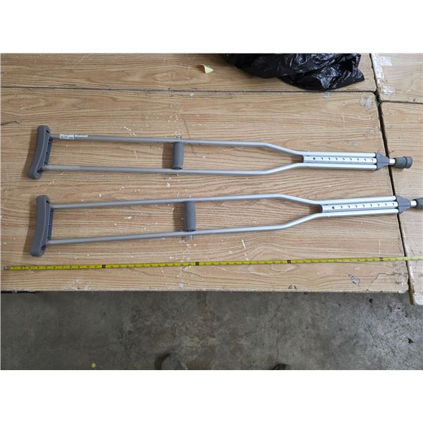Pair of crutches