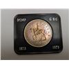 Image 4 : 1871-1971 B.C. 100 Years Commemorative Canadian Dollar and RCMP 1873-1973 Commeroative Canadian Doll