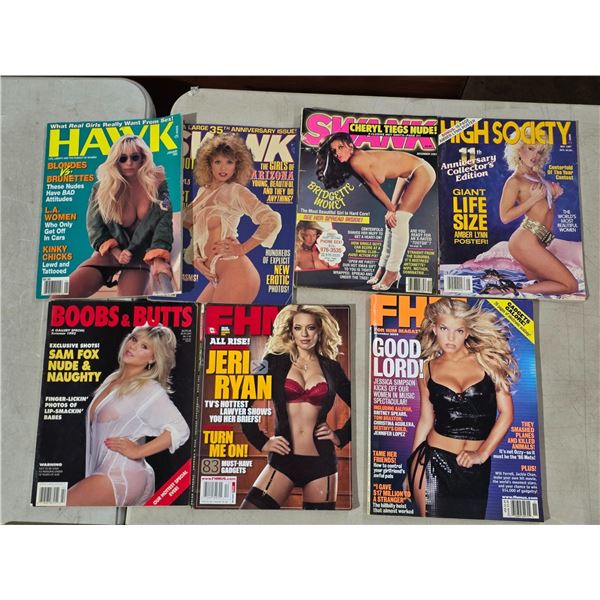 Adult magazines, FHM, high society