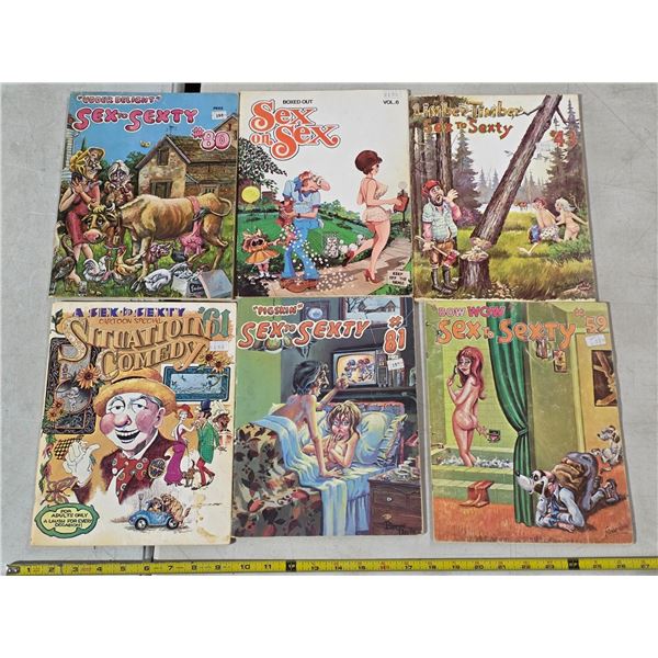 Sexy to sexy  cartoon magazines