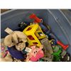 Image 5 : Storage Tub Full of Misc. Older/Vintage Toys As Shown
