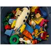 Image 6 : Storage Tub Full of Misc. Older/Vintage Toys As Shown