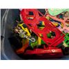 Image 3 : Storage Tub Full of Misc. Older/Vintage Toys As Shown
