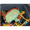 Image 5 : Storage Tub Full of Misc. Older/Vintage Toys As Shown
