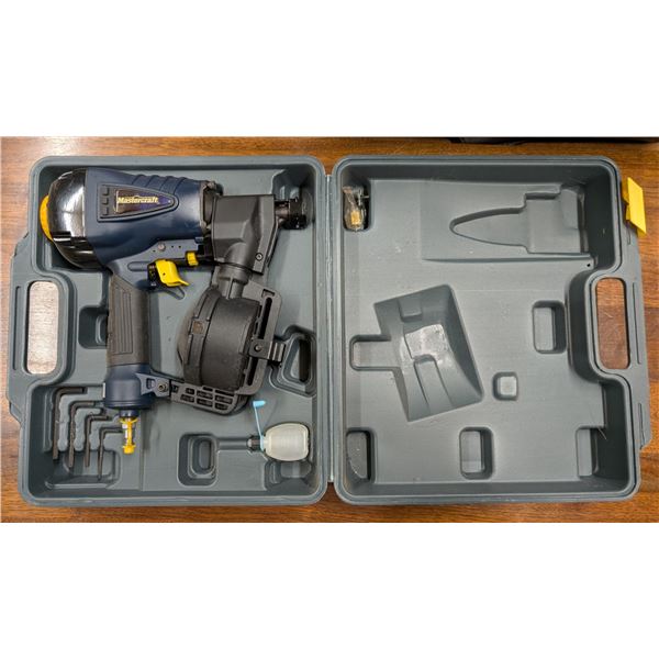 Master Craft Air Powered Coil Roofing Nailer w/ case (Not tested)