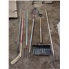 Image 1 : Lot of Misc. Tools (Shovel, Pitch Fork, Snow Shovel, and etc.)