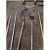 Image 5 : Lot of Misc. Tools (Shovel, Pitch Fork, Snow Shovel, and etc.)