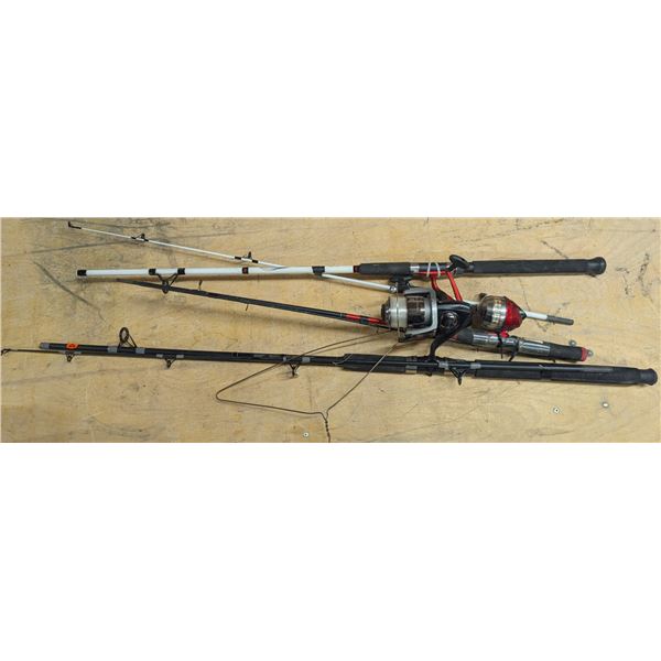 Lot of Fishing Rods (Synergy, Competitor, Total tackle)