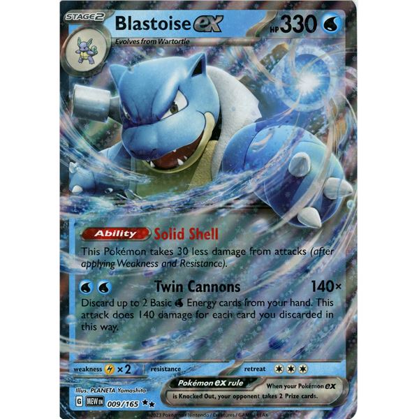 2023 Pokémon Blastoise EX Jumbo Card