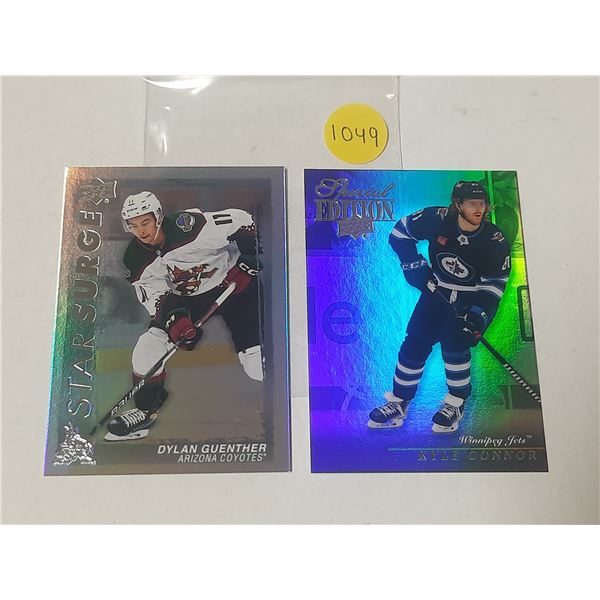 Special Edition - 2023-24 Upper Deck Series 1 Hockey - Kyle Connor/Left Wing and Star Surge - Dylan 