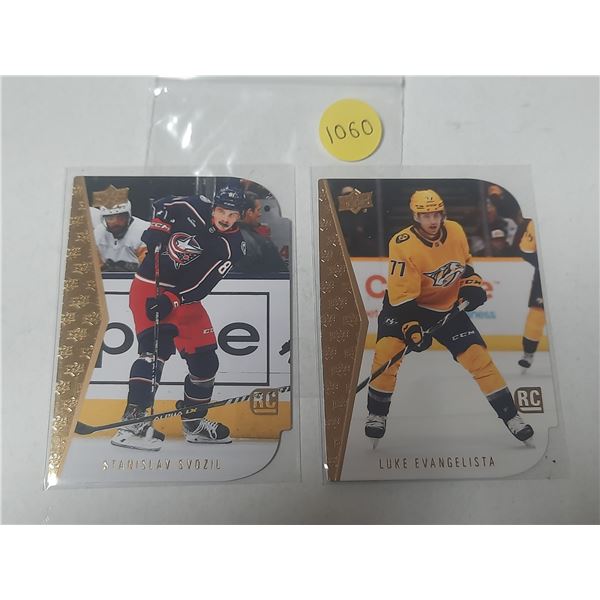 2023-24 Upper Deck Series 1 Hockey - Stanislav Svozil - RC and 2023-24 Upper Deck Series 2 Hockey - 