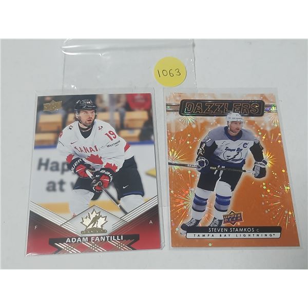 2023-24 Upper Deck Series 1 Hockey - Steven Stamkos - Dazzlers and 2025-2026 Tim Hortons Collector's
