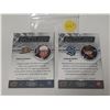Image 2 : 2023-24 Upper Deck Series 1 Hockey - Jordan Eberle and Trevor Zegras - Dazzlers.