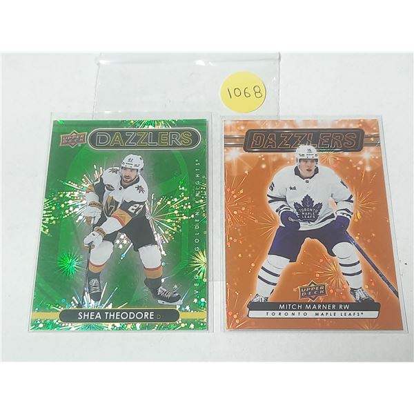 2023-24 Upper Deck Series 2 Hockey - Mitch Marner RW Dazzlers and 2021-22 Upper Deck Extended Series
