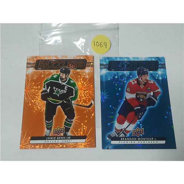 2023-24 Upper Deck Series 1 Hockey - Brandon Montour D - Dazzlers and 2023-24 Upper Deck Series 2 Ho