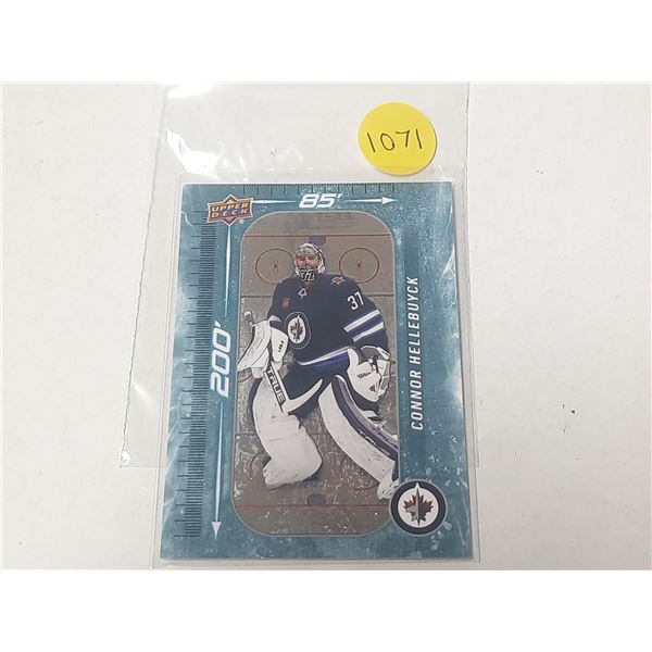2023-24 Upper Deck Series 1 Hockey - Connor Hellebuyck.