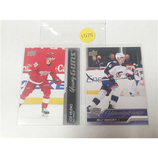 2023-24 Upper Deck Series 2 Hockey - Billy Sweezey D Young Guns and 2021-24 Upper Deck Series 1 Hock